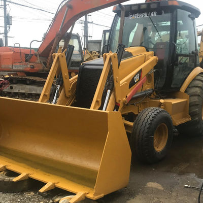 qualità  Heavy Duty Used Backhoe Loader Caterpillar 430F 70KW fabbrica
