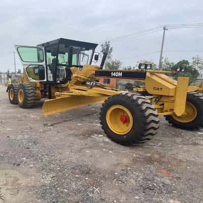 qualità  Used Motor Grader CAT 140H Seondhand Caterpillar 140H Road Equipment fabbrica