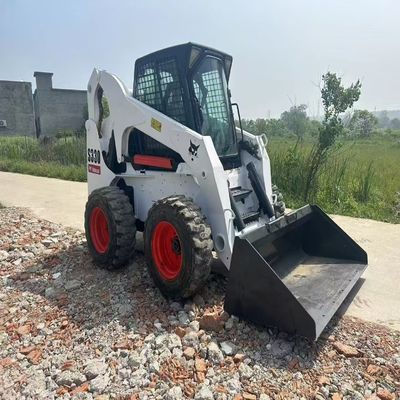 qualità  Mini Bobcat S330 Used Skid Steer Loader Landscaping Equipment fabbrica