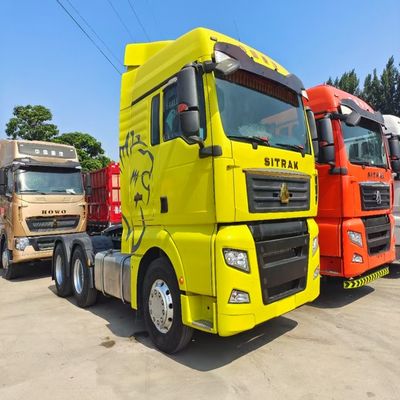 qualità  430hp Used Tractor Trailer Sinotruk Howo C7 10 Wheels fabbrica