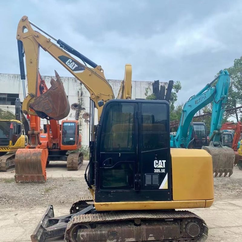 Escavatori usati Caterpillar CAT305.5E mini escavatori da 5 tonnellate