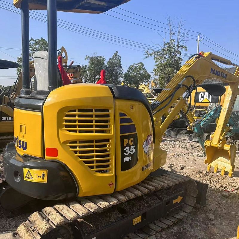 Escavatore Komatsu usato PC35 Escavatore a seconda mano da 3,5 tonnellate di piccole dimensioni