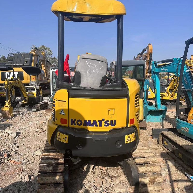 Escavatore Komatsu usato PC35 Escavatore a seconda mano da 3,5 tonnellate di piccole dimensioni