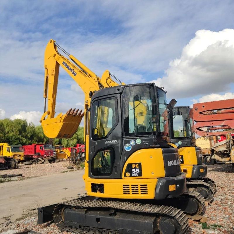Escavatore Komatsu usato PC55 Usato 5,5 tonnellate Piccolo Mini Escavatori