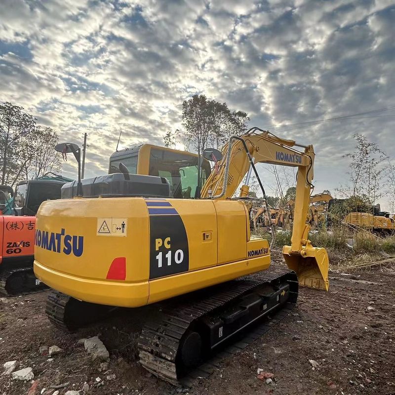 Escavatore Komatsu PC110 di seconda mano di piccole tonnellate