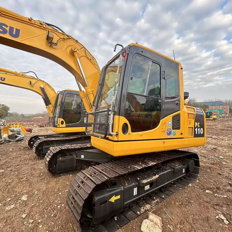 Escavatore Komatsu PC110 di seconda mano di piccole tonnellate