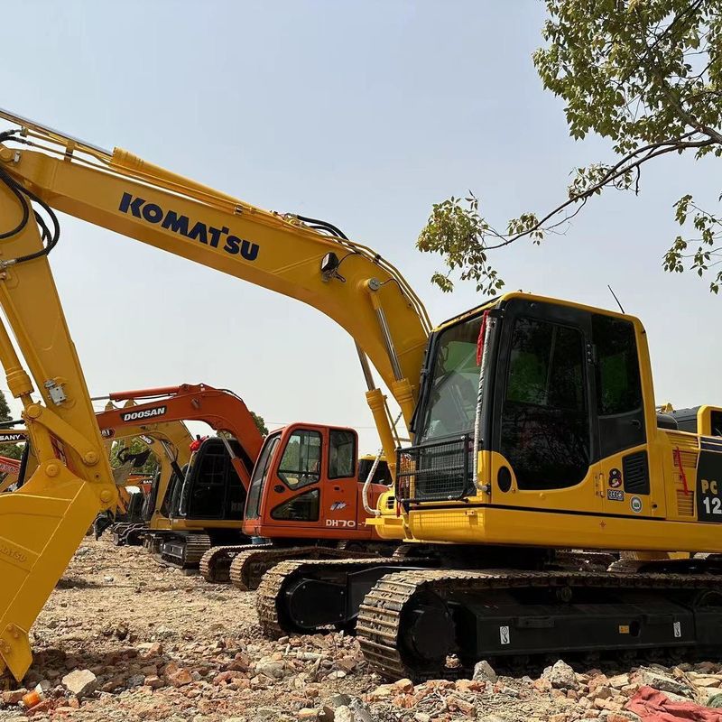 Usato Komatsu Digger PC120 Escavatore di 12 tonnellate di seconda mano di piccolo tipo