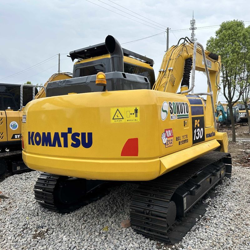 Sencondhand Komatsu Digger PC130 Excavator da 13 tonnellate di piccole dimensioni