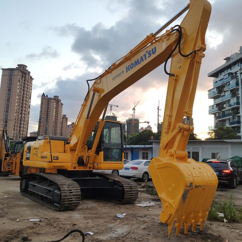 Escavatore Komatsu usato PC200-7 di seconda mano di 20 tonnellate