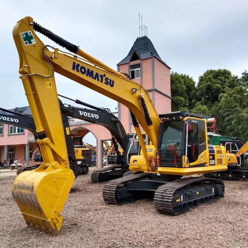 Escavatore Komatsu di seconda mano PC200-8 Usato di 20 tonnellate