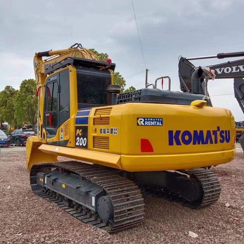 Escavatore Komatsu di seconda mano PC200-8 Usato di 20 tonnellate