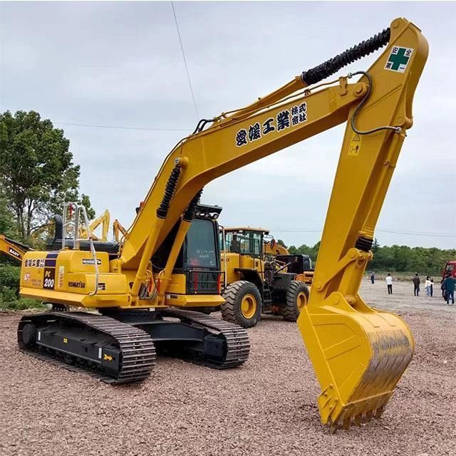 Escavatore Komatsu di seconda mano PC200-8 Usato di 20 tonnellate