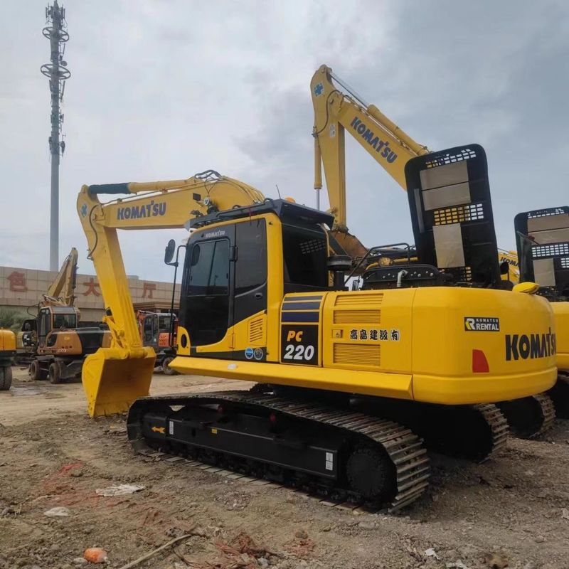 Escavatore Komatsu PC220-8 di seconda mano di 22 tonnellate