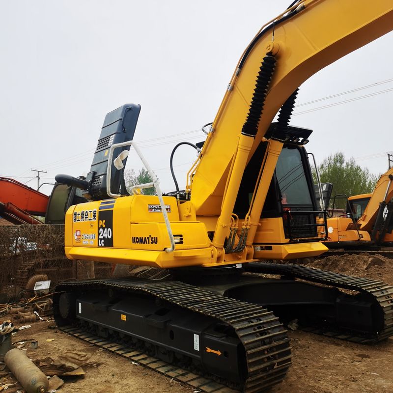 Escavatore Komatsu usato PC240LC di seconda mano di 24 tonnellate
