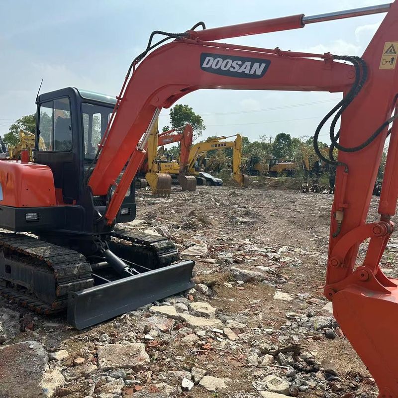 Usato Doosan Digger DH55 Usato 5,5 tonnellate Piccolo Mini Escavatore Crawler