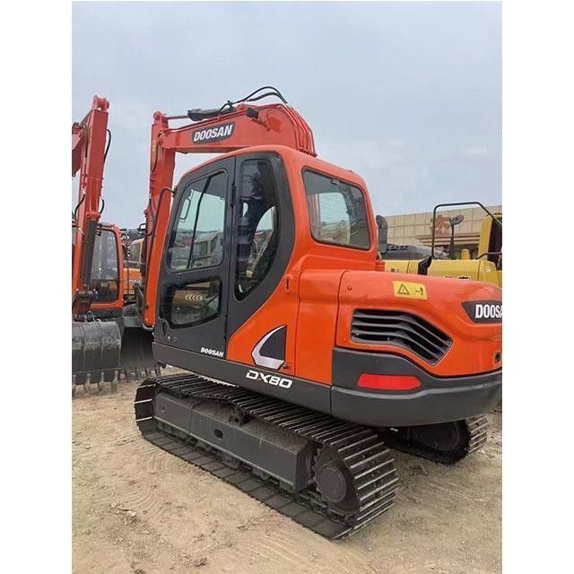 Usato Doosan Digger DX80 mini escavatore da 8 tonnellate