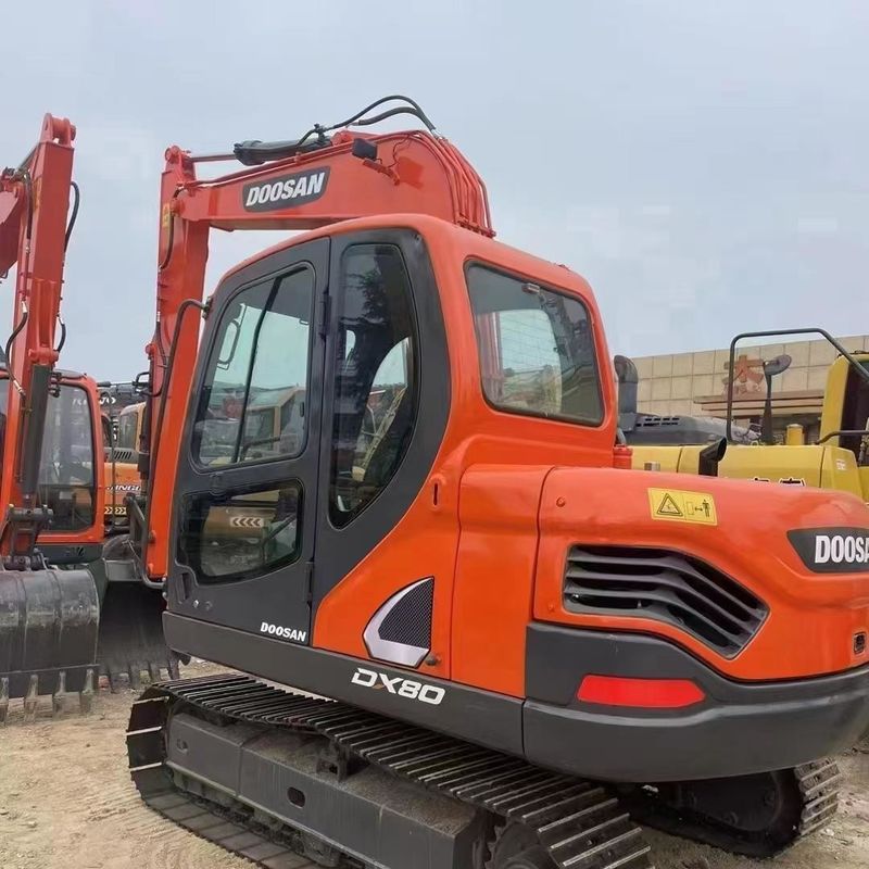 Usato Doosan Digger DX80 mini escavatore da 8 tonnellate