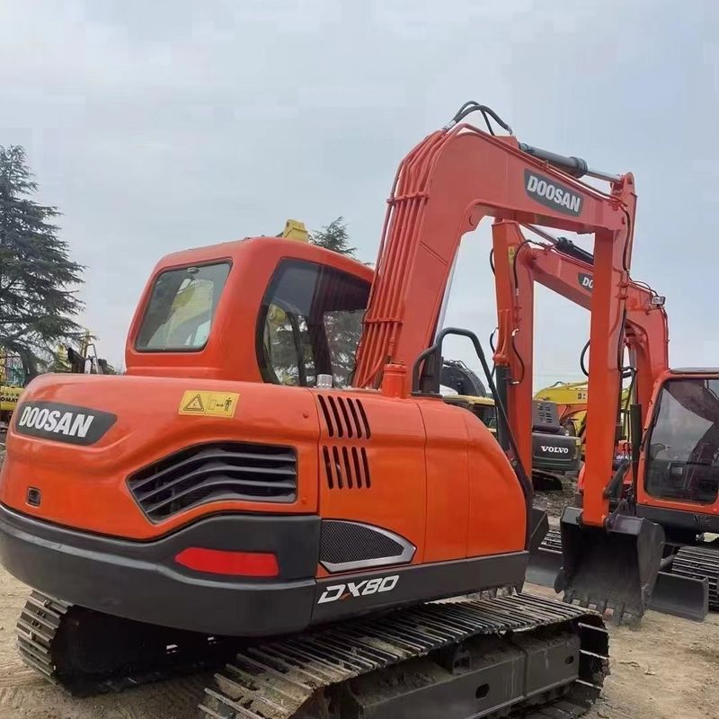 Usato Doosan Digger DX80 mini escavatore da 8 tonnellate