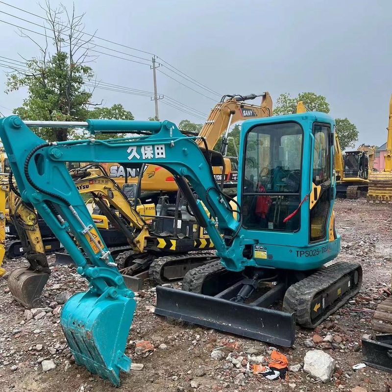 Usato Kubota Digger KX135 di seconda mano 3,5 tonnellate mini escavatore da striscio di piccolo tipo