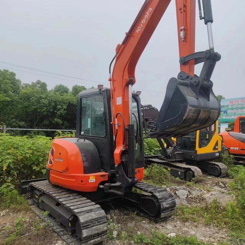 Usato Kubota Digger KX155 Usato 5,5 tonnellate Piccolo Mini Escavatore Crawler