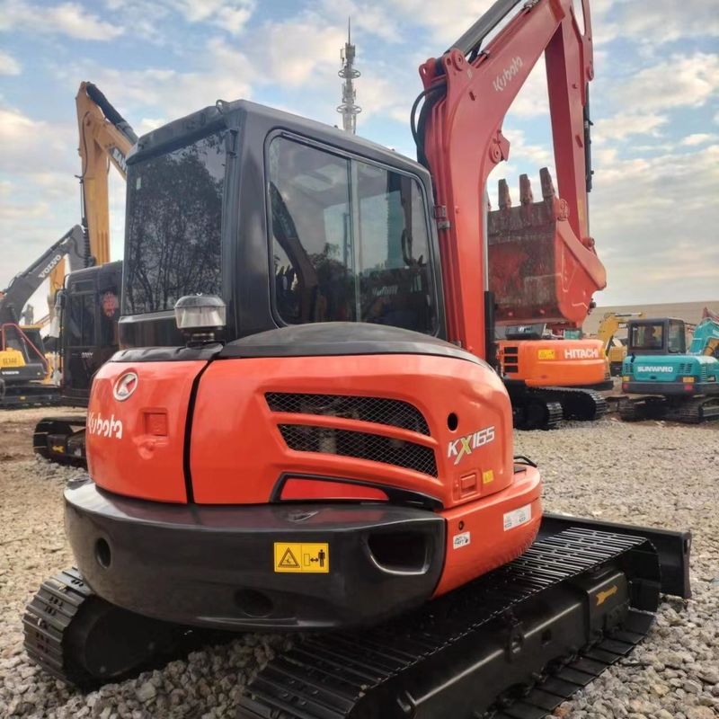 Usato Kubota Digger KX165 Usato 6,5 tonnellate Piccolo Mini Escavatore Crawler