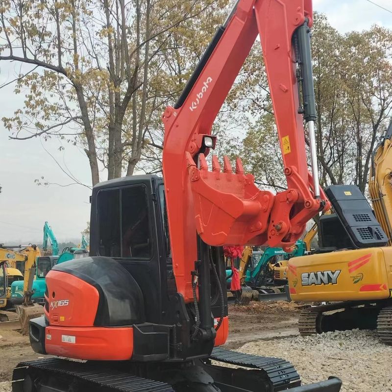 Usato Kubota Digger KX165 Usato 6,5 tonnellate Piccolo Mini Escavatore Crawler