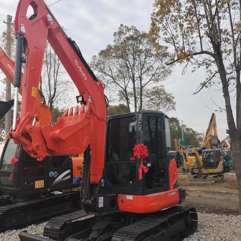 Usato Kubota Digger KX165 Usato 6,5 tonnellate Piccolo Mini Escavatore Crawler