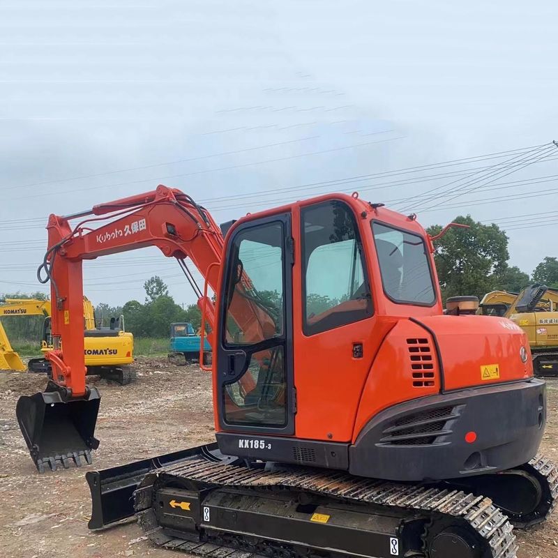 Usato Kubota Digger KX185 Usato 8,5 tonnellate Piccolo Mini Escavatore Crawler