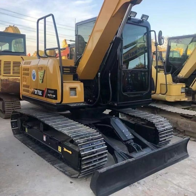 Usato SANY Digger SY75 Usato 7.5ton Mini Mini Escavatore