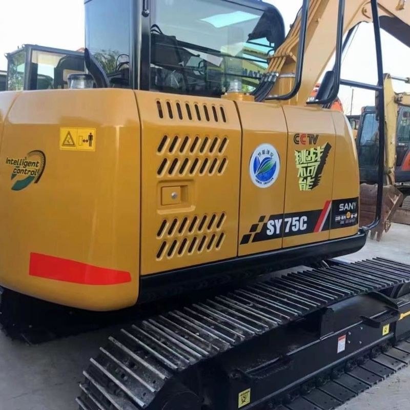 Usato SANY Digger SY75 Usato 7.5ton Mini Mini Escavatore