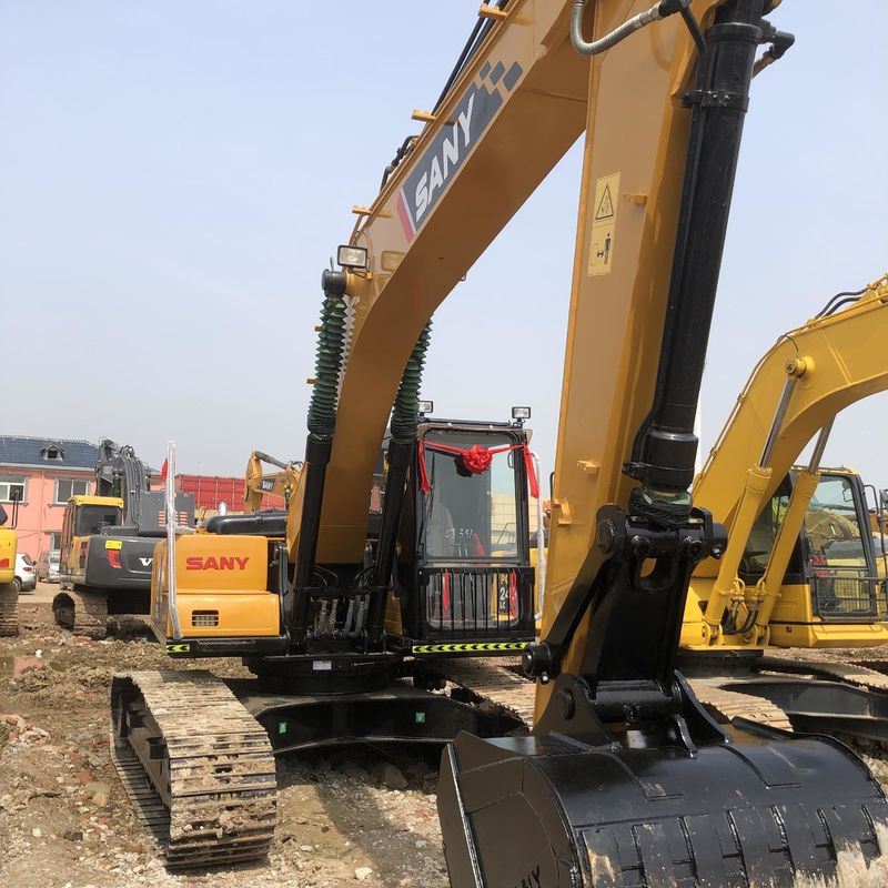 Usato SANY Digger SY215C di seconda mano 21.5 su escavatore di tipo medio