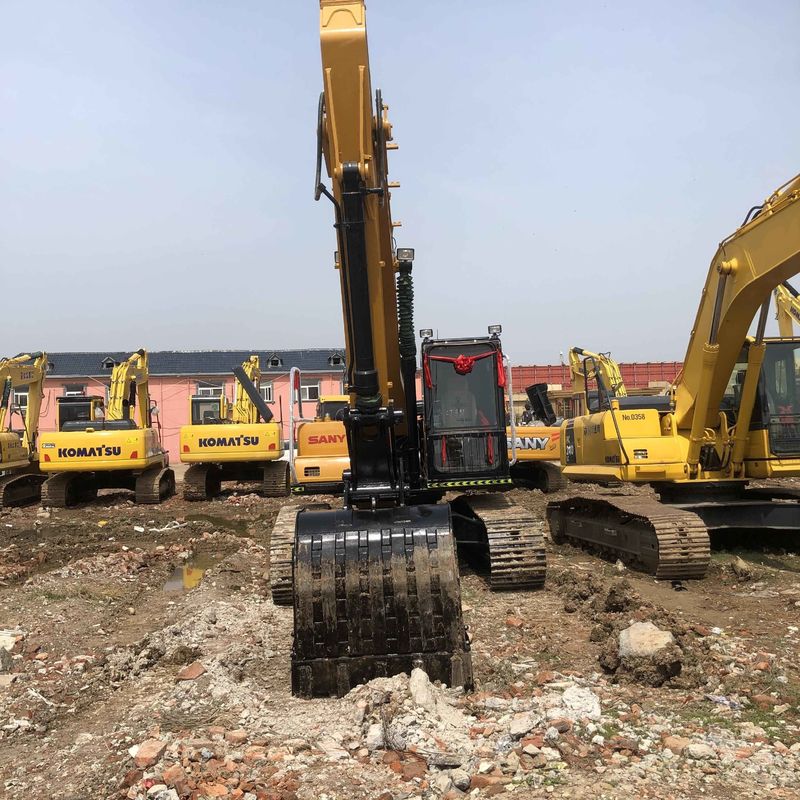 Usato SANY Digger SY215C di seconda mano 21.5 su escavatore di tipo medio