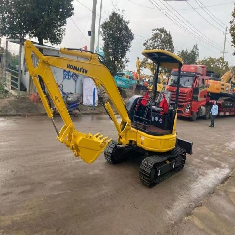 Escavatore Komatsu PC35 di seconda mano Usato 3,5 tonnellate Piccolo Mini Escavatori