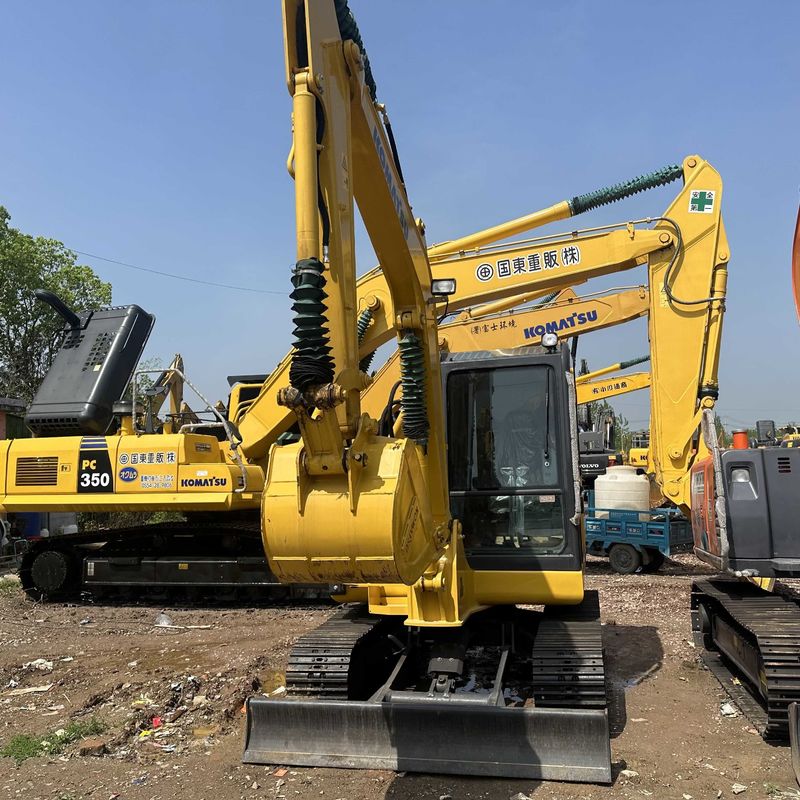 Escavatore Komatsu usato PC56-7 di seconda mano di piccole dimensioni