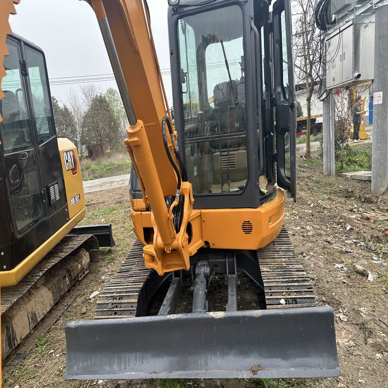 Mini CASE CX55B Excavator usato idraulico 5 tonnellate 12000 libbre 30.2kw 53L serbatoio del carburante
