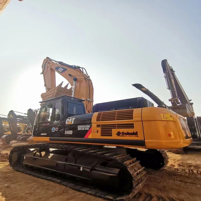Vecchio CAT 340D Macchine di commercio escavatori 40 tonnellate 208kw 1.9m3 Capacità del secchio