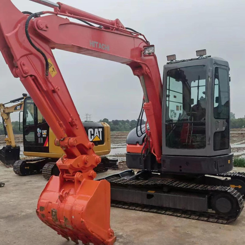 Il mini diesel da 5 tonnellate ha utilizzato il manuale del cingolo 38.23HP dell'escavatore Hitachi ZX55 pre posseduto