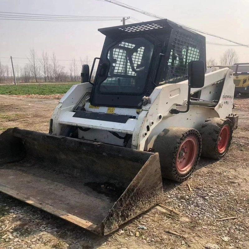 Mini Bob S16 Used Skid Steer Loader Attrezzature paesaggistiche 36.4KW 10.5km/h