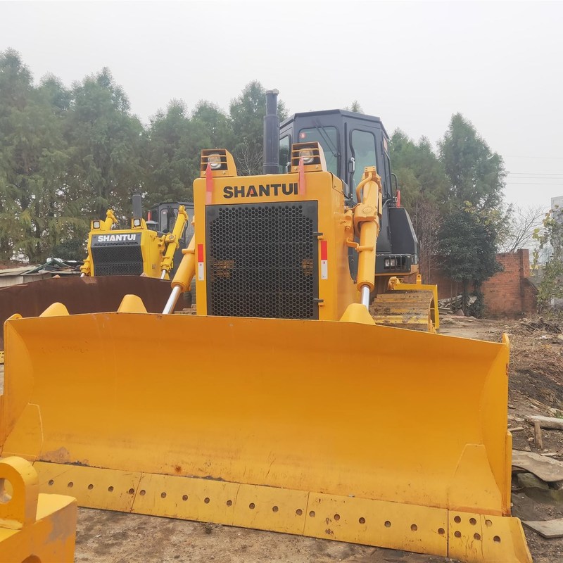 162kw Dozer di seconda mano Bulldozer Shantui SD22 per Ingegneria con secchio da 6,4m3