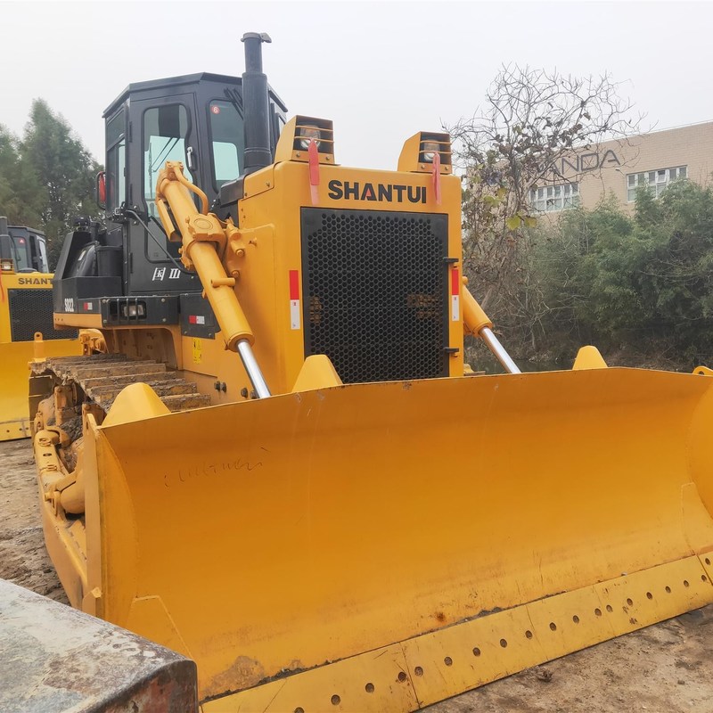 162kw Dozer di seconda mano Bulldozer Shantui SD22 per Ingegneria con secchio da 6,4m3