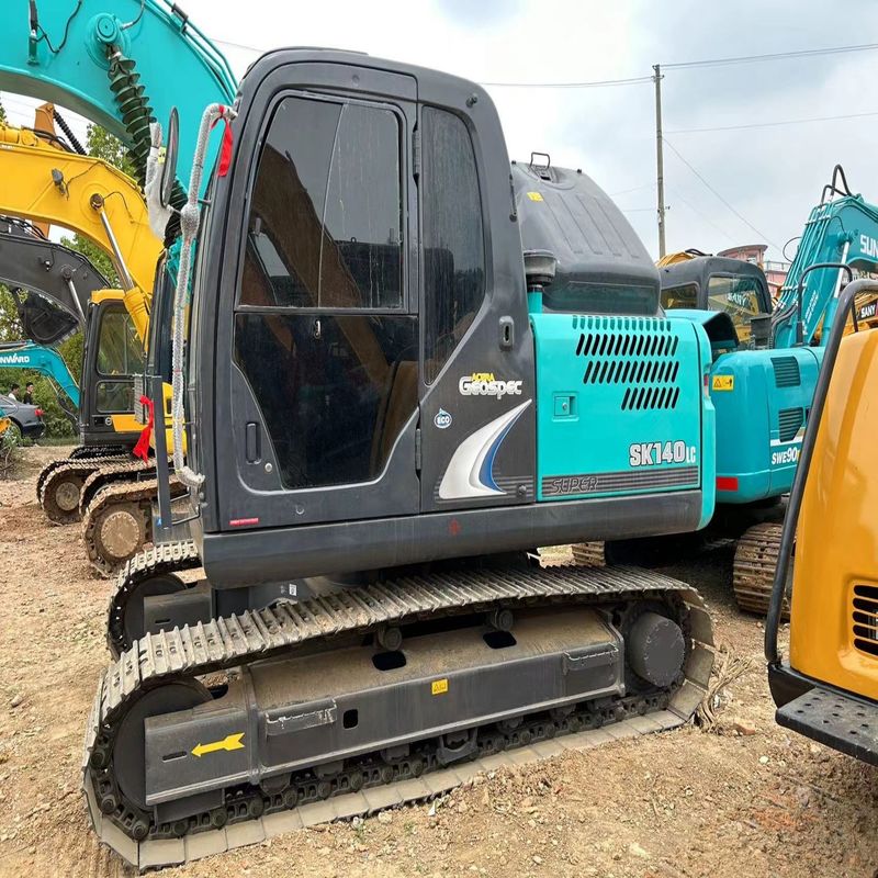 Escavatori mini Kobelco SK140 di seconda mano da 14 tonnellate