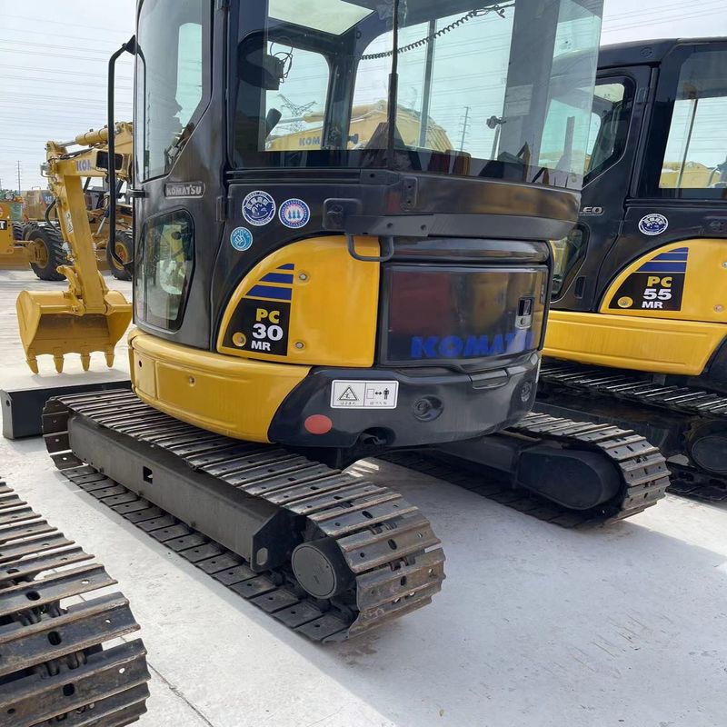 Escavatori Komatsu usati PC30MR Escavatori a seconda mano di piccole dimensioni da 3 tonnellate