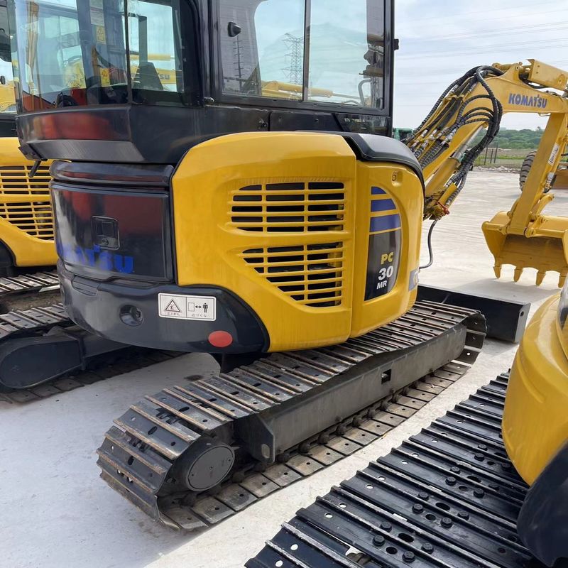 Escavatori Komatsu usati PC30MR Escavatori a seconda mano di piccole dimensioni da 3 tonnellate
