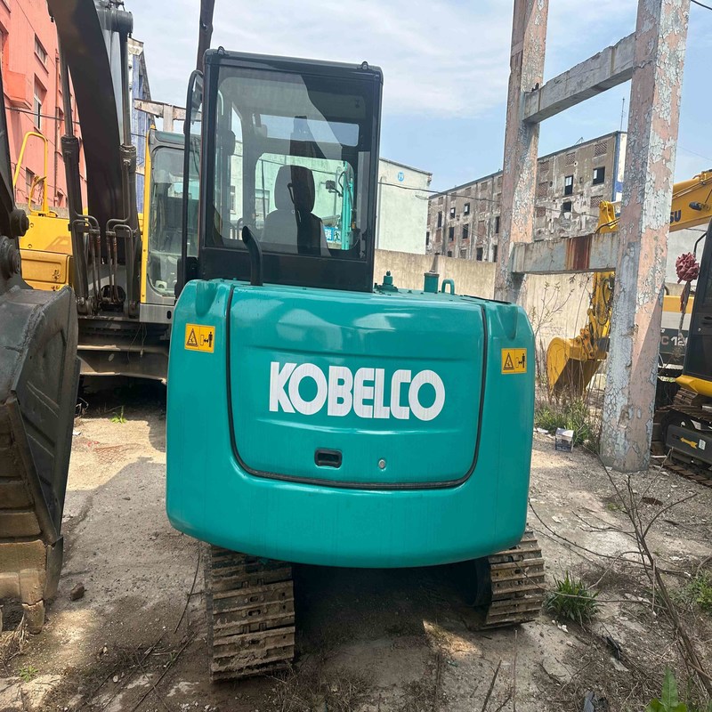 Usato Kobelco Digger SK60 Usato 6ton Piccolo Tipo Mini Crawler Escavatore 35.5kw