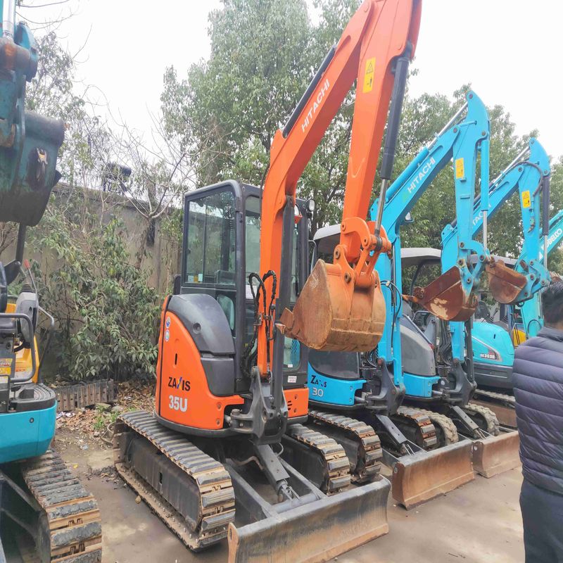 Escavatore usato Originale Hitachi ZX35 Usato idraulico 3,5 tonnellate Mini Escavatore
