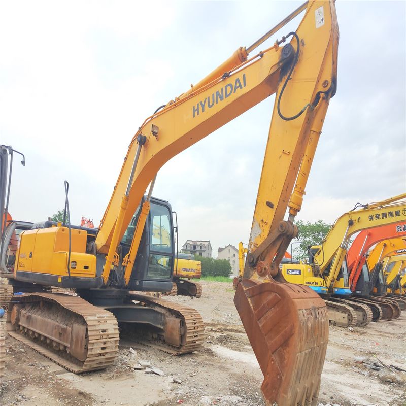 Hyundai Excavator R225LC-7 di seconda mano Usata 22 tonnellate Medium Type Crawler Digger