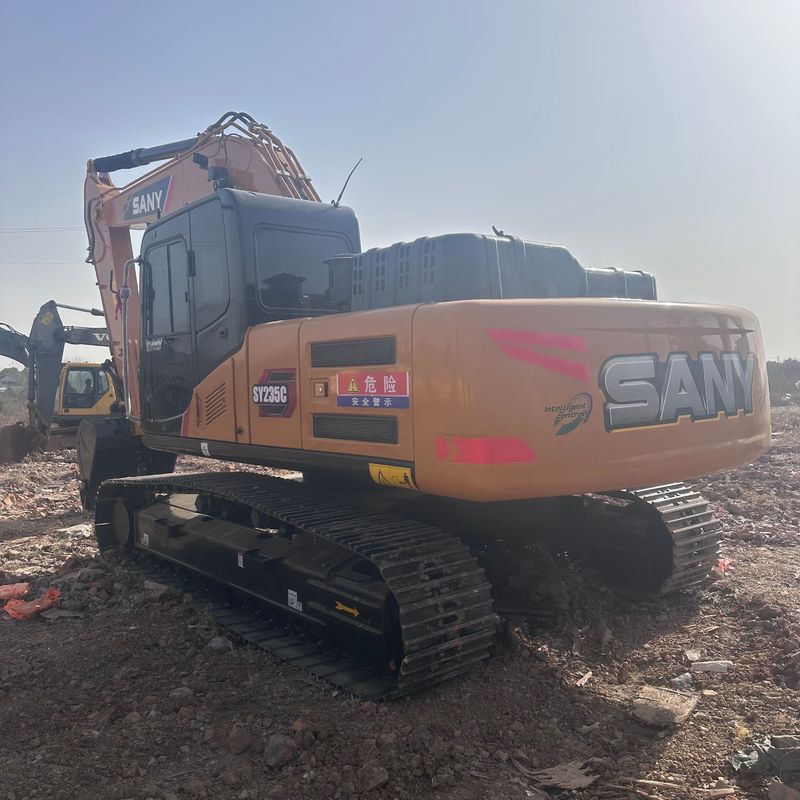 Usato SANY Digger SY235C di seconda mano 23.5 su escavatore di tipo medio