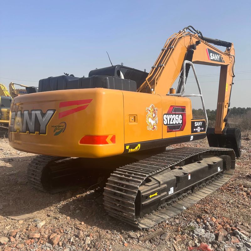 Usato SANY Digger SY235C di seconda mano 23.5 su escavatore di tipo medio