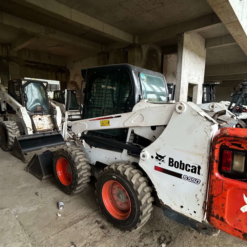 Bob S550 caricatore usato di attrezzature di guida per il movimento della terra 50.7KW 2995kg