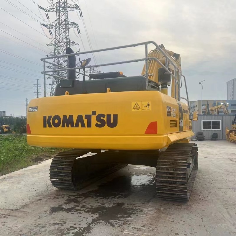 Utilizzato Komatsu Digger PC350 Utilizzato 35 tonnellate Grande tipo di escavatore da striscio Grandi 180kw